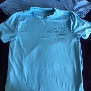 Abercrombie Kids New York City Graphic Tee and blue Tshirt